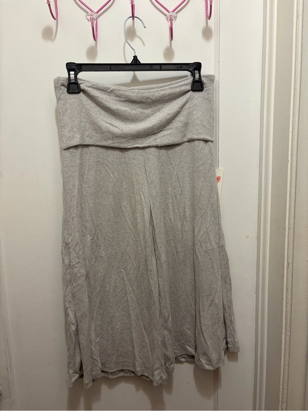 Good Days Project Grey fold over Gaucho pants size S